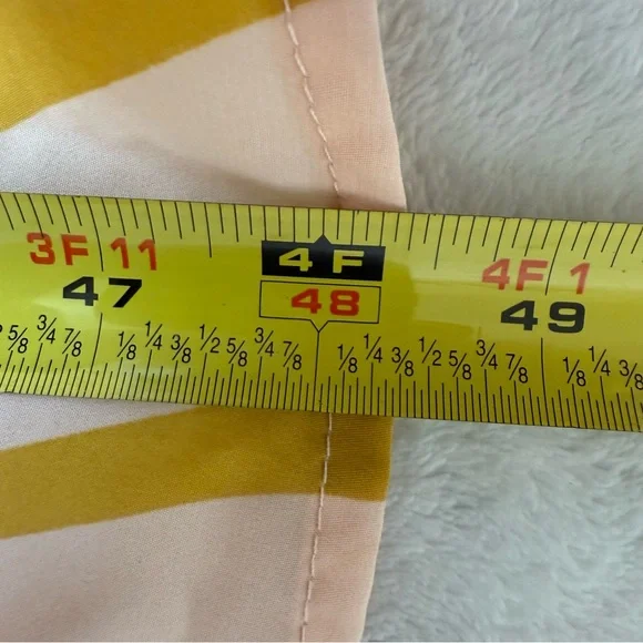 böhme Yellow and Cream Midi Dress with Shell Print - Picture 12 of 13